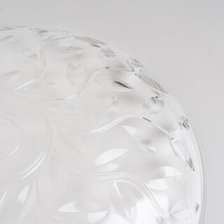 Rcr Laurus Crystal Platter Centerpiece