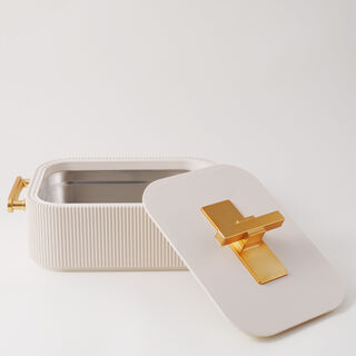 La Mesa stainless steel food warmer 4.0L, gold