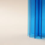 Lucerna Accent Acrylic Ramadan Decorative Piece, Blue 8.5*8.5*25Cm image number 2