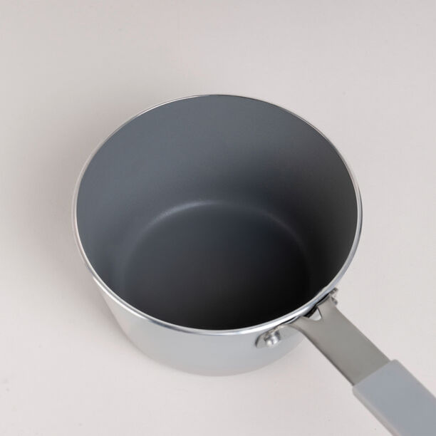 2Pcs Mini Set Frypan + Sauce Pan Grey image number 6