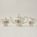 La Mesa Pot Set 3 Pieces Ivory And Gold image number 1