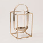 هومز حامل شموع، كروم 20*20*38سم image number 1