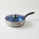 Alberto stainless steel ftypan with lid 20*5.5cm 1.7L, silver image number 2