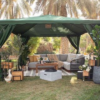 Gazebo 3*3*2.75M, Green