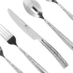 La Mesa silver stainless steel cutlery set 20 pc image number 2