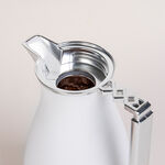 طقم دلات بلاستك لون بني فاتح تصميم كوفه سعة 1 لتر من دلتي  image number 6