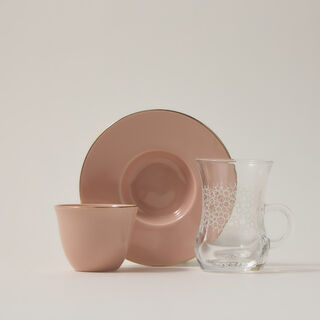 Tea & Arabic Coffee Set 20 Piesec Pink