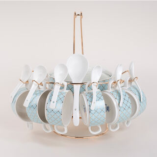 طقم شوربة بورسلان 16 قطعة