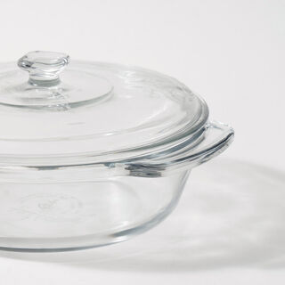 Anchor Hocking glass casserole 1.89L