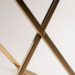 Butler Table Tray Top Gold With Black image number 4