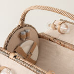 سلة نزهة للرحلات 26 قطعة ل 4 اشخاص image number 4