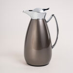 Dallety Steel Flask Italian Brown/Chrome 1 Liter image number 1