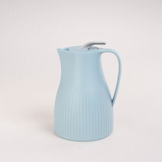 Dallety Plastic Vacuum Flask Bear Blue 1L