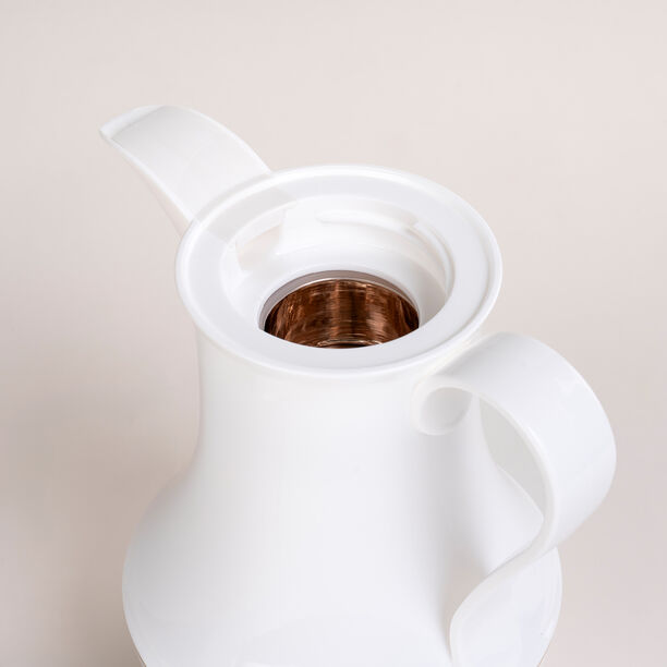 طقم دلّات بلاستك 1.0 لتر قطعتين لون أبيض image number 4