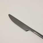 La Mesa matt black stainless steel cutlery set 16 pc image number 4