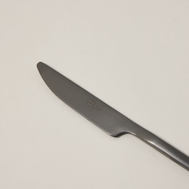 La Mesa matt black stainless steel cutlery set 16 pc image number 4