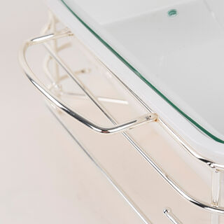 طبق تقديم مع سخّان مربع&nbsp;