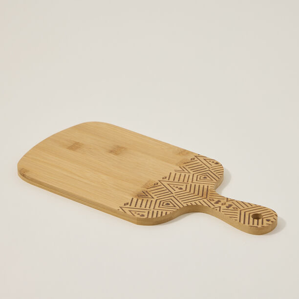 Alberto bamboo rectangular cutting board 33*16 cm image number 0
