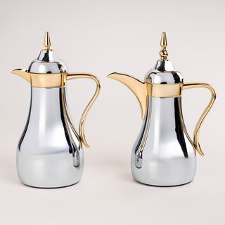 Dallety&nbsp;2 Pieces Steel Vacuum Flask Set 
