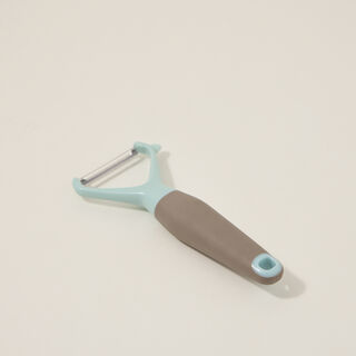 مقشرة ستانلس ستيل لون بني وأزرق من البرتو