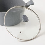 Alberto aluminum cookware set 11pcs, grey image number 6