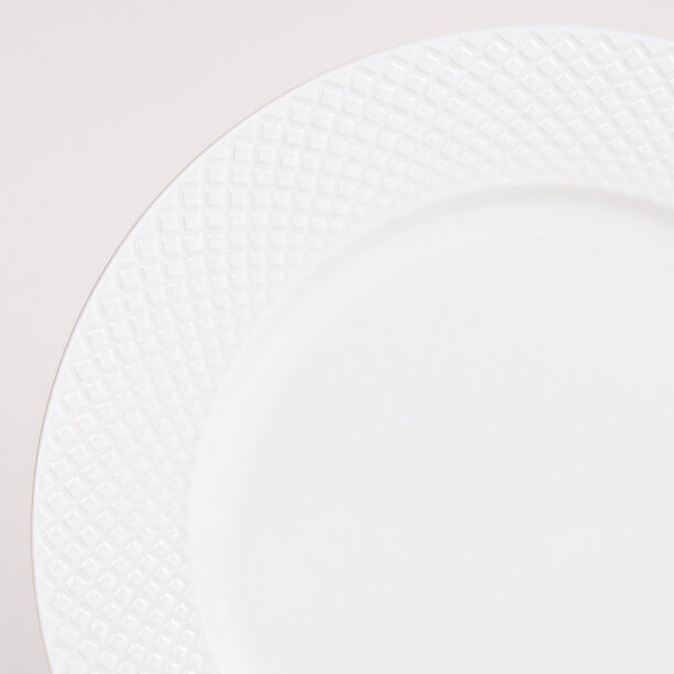 طقم مائدة أبيض من لا ميسا   12 قطعة image number 2