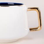 Dallaty blue and white porcelain Turkish coffee cups set 12 pcs image number 3