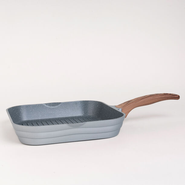 Alberto Cast Ceramic Grill Pan Silver Color image number 1