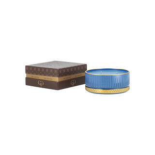 Gloria gold candle 13*5.5 Cm Blue