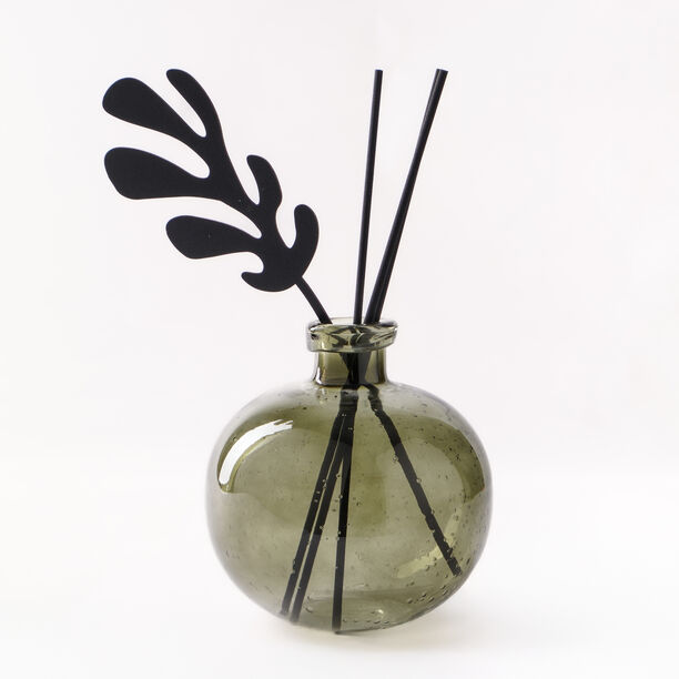 معطر زجاجي بعطر العود 500 مل كاكي image number 1