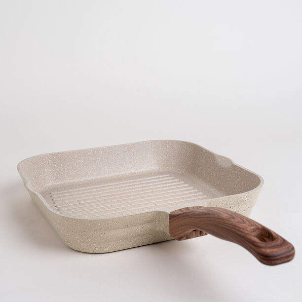 Alberto 8 piece creamy granite cookware set image number 4