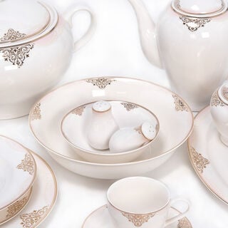 La Mesa 85 Pieces Porcelain Dinner Set