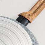 Alberto aluminium 9pcs cookware set, grainstone grey image number 1