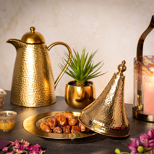 Dates Bowl Steel Manuscript Gold image number 4