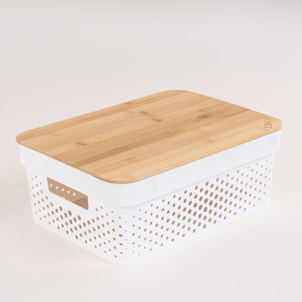 Infinty Basket With Bamboo Lid image number 0