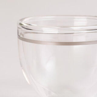 Arabic Coffee Cup Set 6Pc Silver