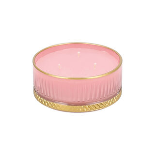 Gloria gold candle 13*5.5 Cm Pink