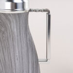 طقم دلات بلاستك لون رمادي تصميم كوفه سعة 1 لتر من دلتي  image number 5