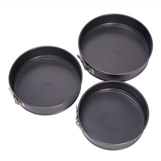 Betty Crocker 3Pcs Springform Grey Color With Lock