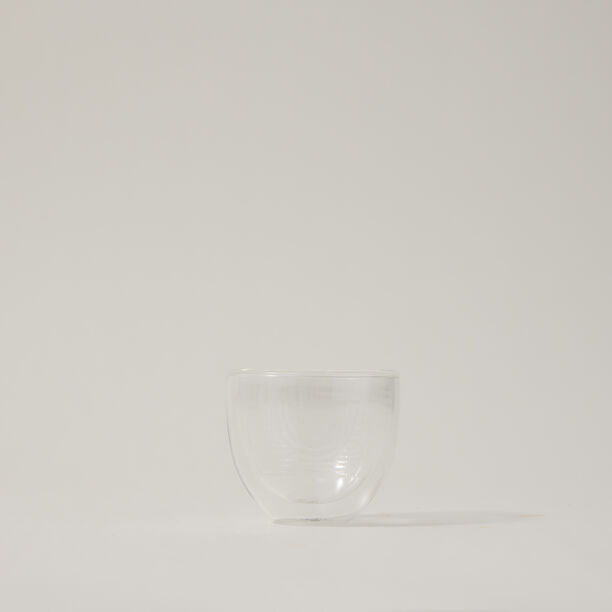 Dallaty white porcelain and glass Tea and coffee cups set 18 pcs image number 3