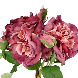 Artificial Flowers Wild Rose Bouquet