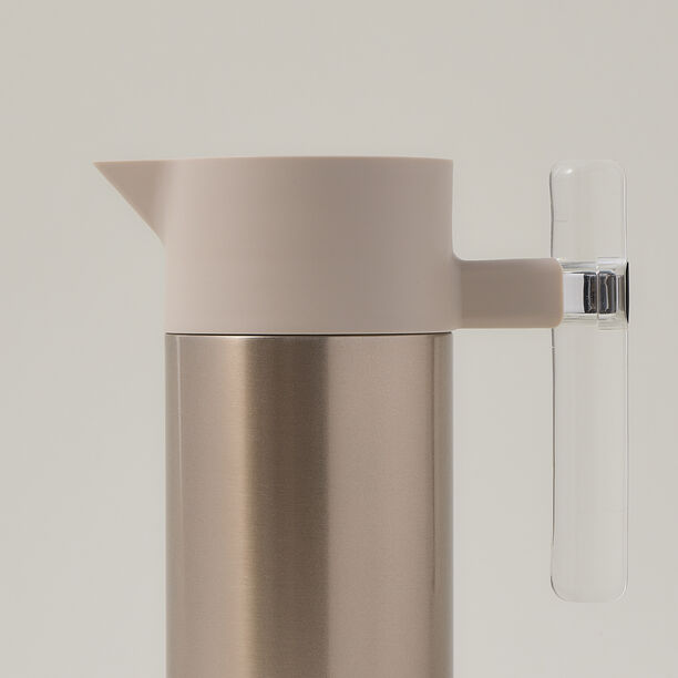 دلة ستيل حافظة للحرارة سعة 1.2 لتر image number 1