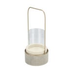 Waraq Ceramic Lantern 15.5*15.5*36 Cm image number 1