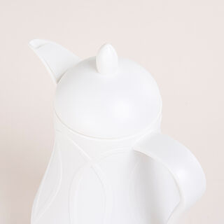 Dallaty white plastic flask 1L 2 pcs