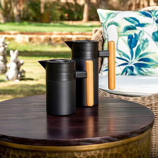 Stainless Steel Coffee Jug Black