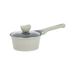 Alberto 10 piece granite cookware set cream color image number 8