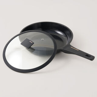 Alberto aluminum frying pan 2.8l, black