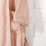 Ultra soft bathrobe, blush size S/M image number 8