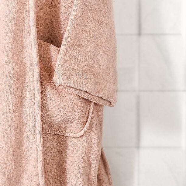 Ultra soft bathrobe, blush size S/M image number 8