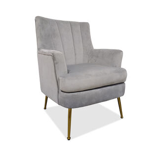 هومز كرسي هامبتونز 80*73*70سم، رمادي